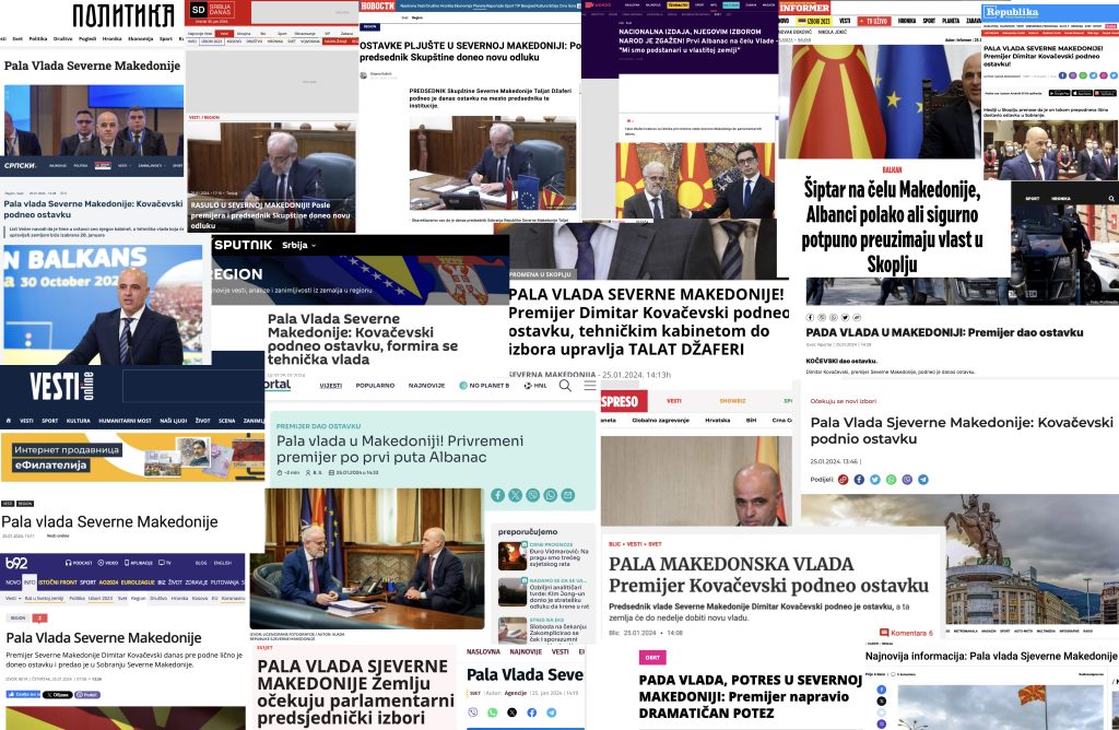 Српските таблоиди ја „паднаа“ Владата на експремиерот Ковачевски